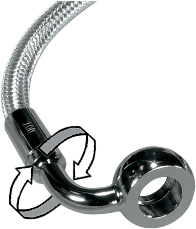 Magnum Shielding Brake Line - 90/90 - 58" - Sterling Chromite Ii 36258Sw