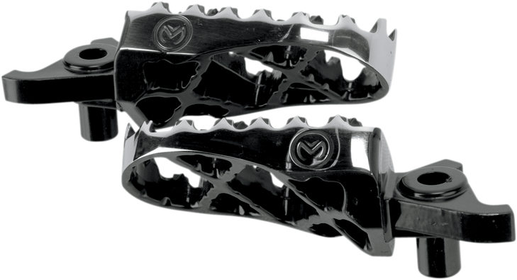 Moose Racing Hybrid Footpegs - Standard - Kawasaki Stkxx-5