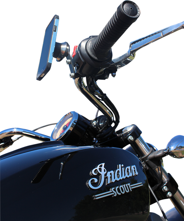 Klock Werks Switch Mount - Iomount - Right - Indian - Black Kwd-04-0410