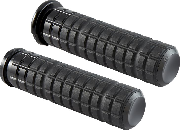 Arlen Ness Grips - Speedliner - Cable - Black 500-000