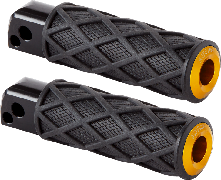 Diamond Footpegs - Passenger - Gold 400-059