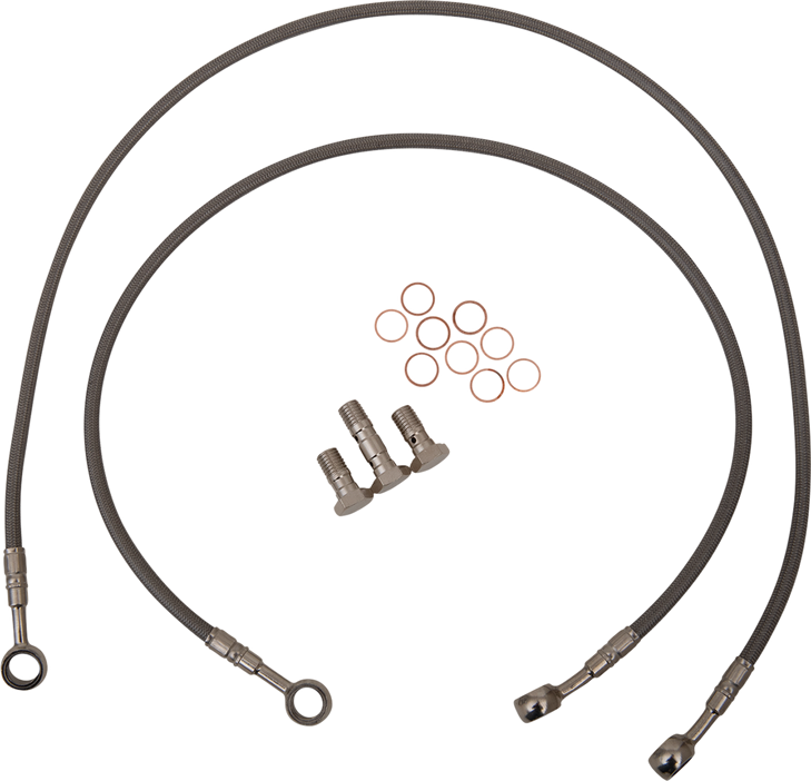 Galfer Brake Line - Stainless Steel Fk003D186-2
