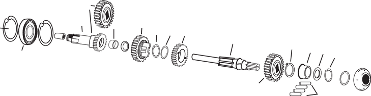 Andrews Mainshaft - 1St Gear 251050