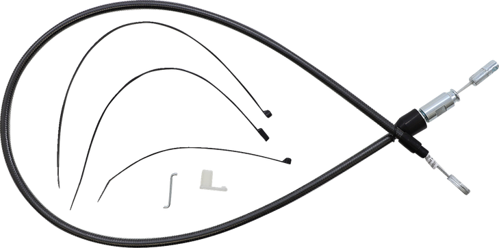 Magnum Shielding Black Pearl Quick Connect Upper Clutch Cable 42346He