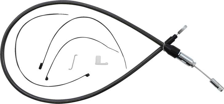 Magnum Shielding Black Pearl Quick Connect Upper Clutch Cable 42342He