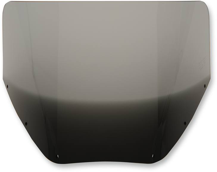 Memphis Shades Road Warrior Windshield - Black Smoke - 11" Mep86712