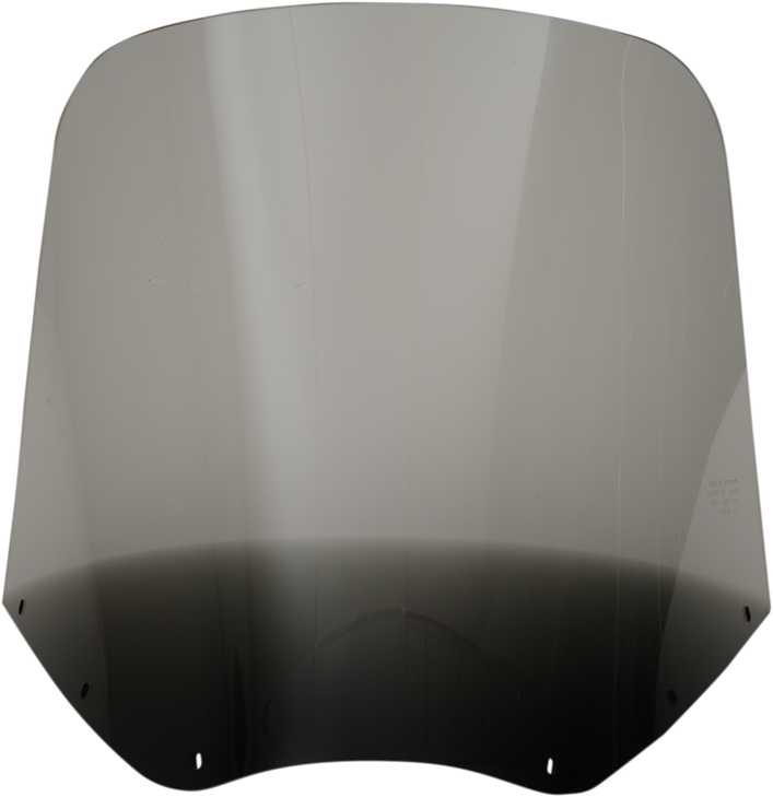 Memphis Shades Road Warrior Windshield - Black Smoke - 15" Mep86912