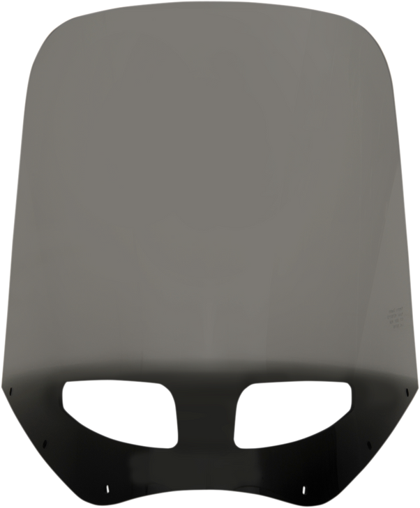 Memphis Shades Road Warrior Windshield - Vented - Black Smoke - 17" Mep87712