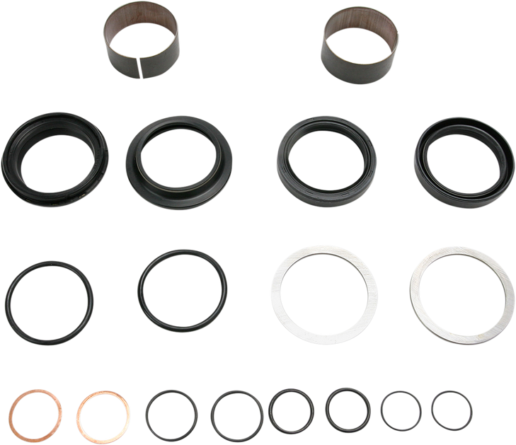 Pivot Works Fork Seal/Bushing Kit - Kawasaki Pwffk-K10-021