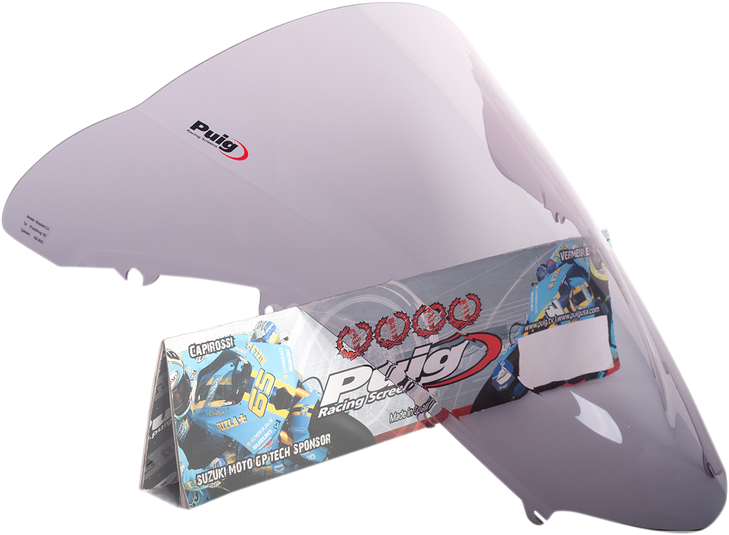 Puig Hi-Tech Parts Race Windscreen - 15-3/8" - Smoke - Vfr800Fi 1097H