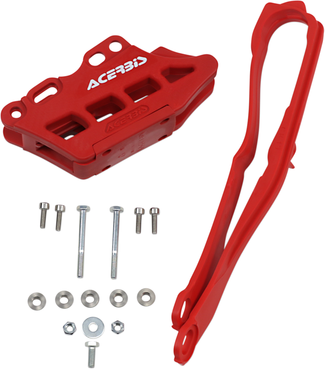 Acerbis Chain Guide 2.0 And Slider Kit - Red - Honda 2742640227