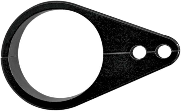 Drag Specialties Cable Clamp - Dual Throttle/Idle - 1-1/2" - Black