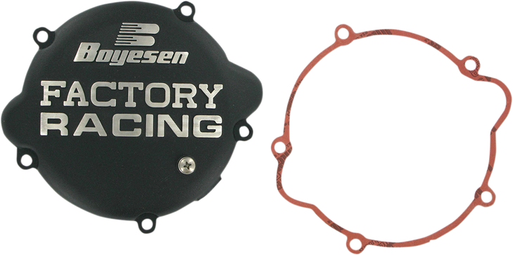 Boyesen Clutch Cover - Black - Husqvarna/Ktm Cc-46B