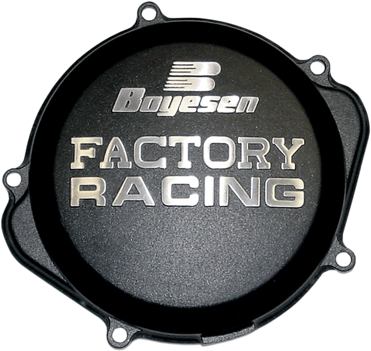 Boyesen Clutch Cover - Black - Honda Cc-07B