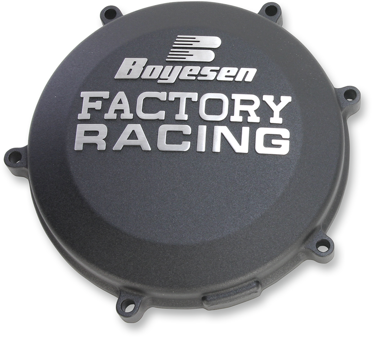 Boyesen Clutch Cover - Black - Kawasaki Cc-18Ab