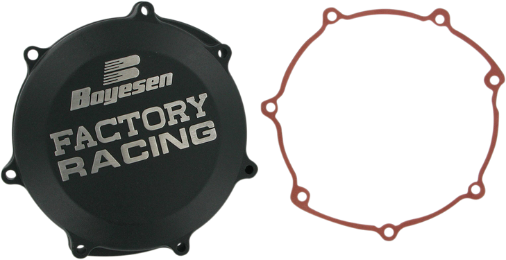 Boyesen Clutch Cover - Black - Yamaha Cc-38Ab