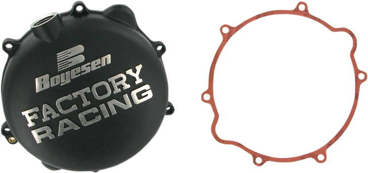 Boyesen Clutch Cover - Black - Ktm Cc-42B