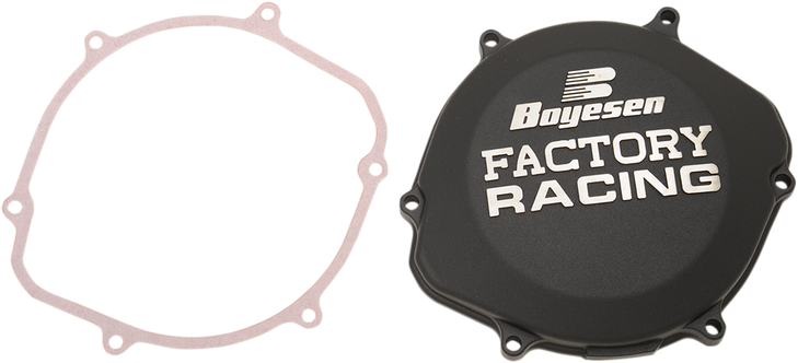 Boyesen Clutch Cover - Black - Honda Cc-02Ab