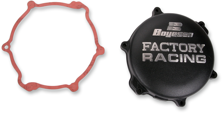 Boyesen Clutch Cover - Black - Yamaha Cc-33B