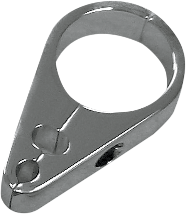 Drag Specialties Cable Clamp - Throttle/Idle/Brake - 1-1/2" - Chrome