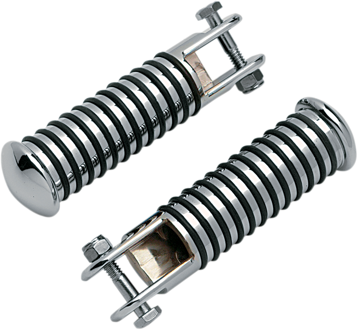 Drag Specialties Footpegs - Round - Ribbed