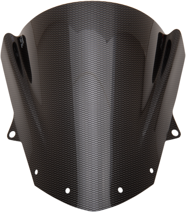 Puig Hi-Tech Parts Race Windscreen - 13-3/4" - Carbon - Zx-6R 3177C