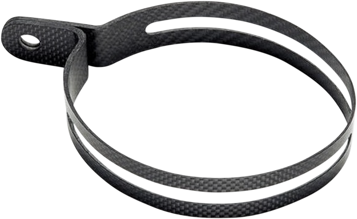 Akrapovic Muffler Clamp - Carbon Fiber - Cap3X P-Mccap3X