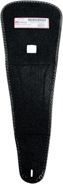Mustang Pouch Tank Bib - Studded - Black - Suzuki 93317