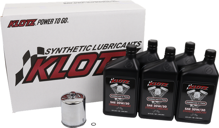 Klotz Oil Basic Oil Change Kit Kh-107