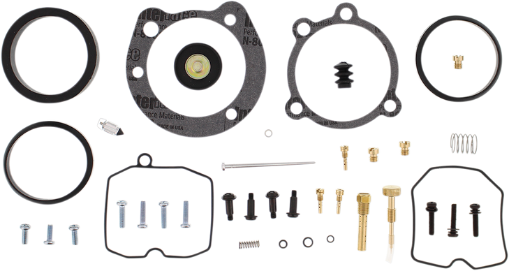 All Balls Cv Carburetor Rebuild Kit - '90-'99 Evolution Big Twin 26-1760