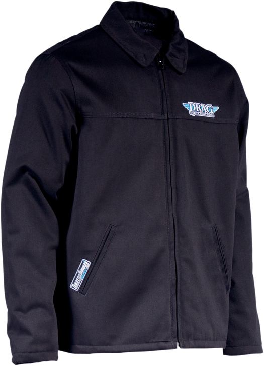 Throttle Threads Drag Specialties Shop Jacket - Black - Medium Drg19J28Bkmr