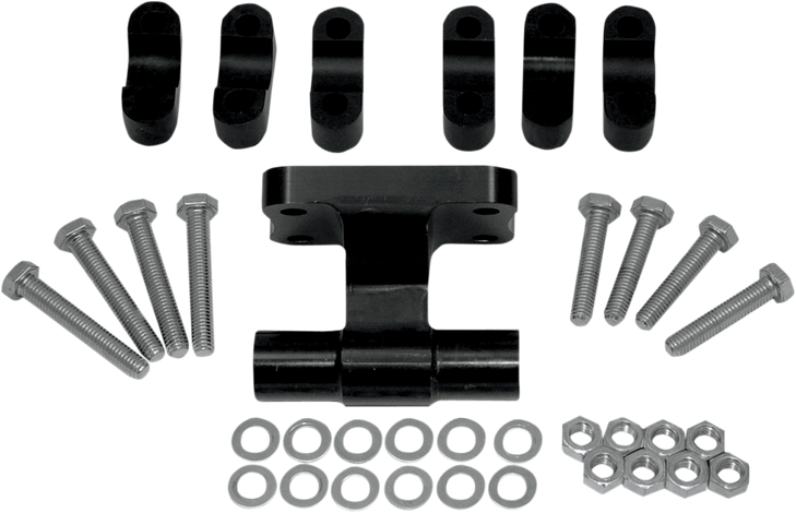 Powermadd Risers - Pivoting - 3" - Universal 45400