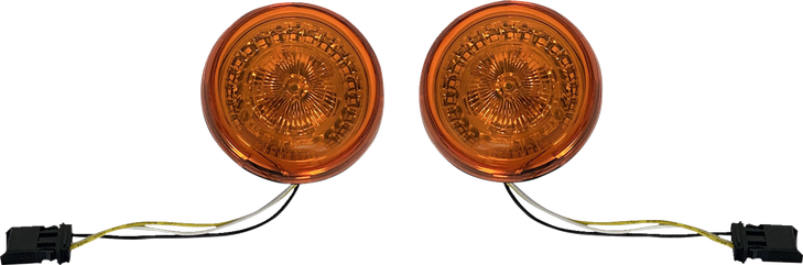 Custom Dynamics Turn Signal - Amber Lens - Cvo Pb-Aa-Jae-A