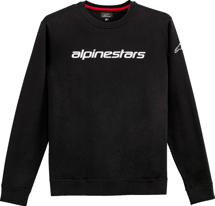 Linear Crew Fleece - Black/White - Xl 1212513241020Xl