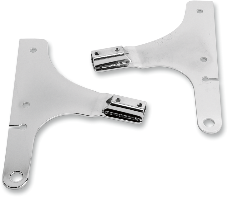 Cycle Visions Side Plates - Fxstd - Chrome Cv-8075