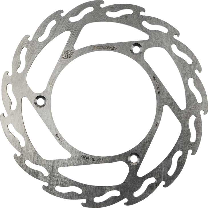 Moto-Master Brake Rotor - Front - Flame 110749-Pu