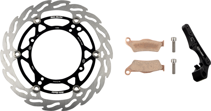 Moto-Master Brake Rotor Kit - Flame Series - 270Mm 310029-Pu