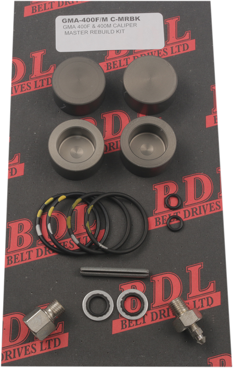 Gma Engineering By Bdl Caliper Rebuild Kit - "F/M" Caliper Gma400F/Mcmrbk