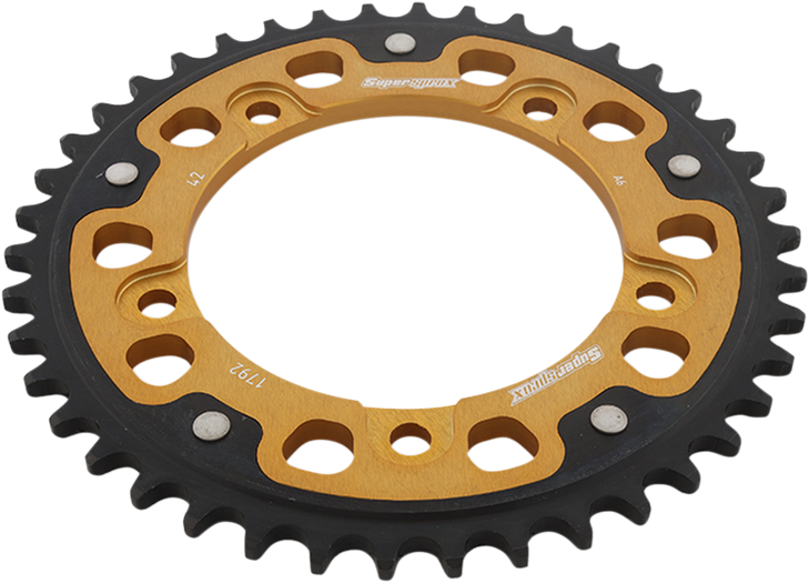 Supersprox Stealth Rear Sprocket - 42 Tooth - Gold - Suzuki/Triumph Rst-1792-42-Gld
