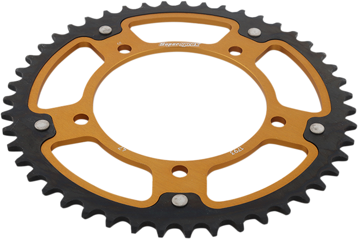 Supersprox Stealth Rear Sprocket - 47 Tooth - Gold - Suzuki/Triumph Rst-1793-47-Gld