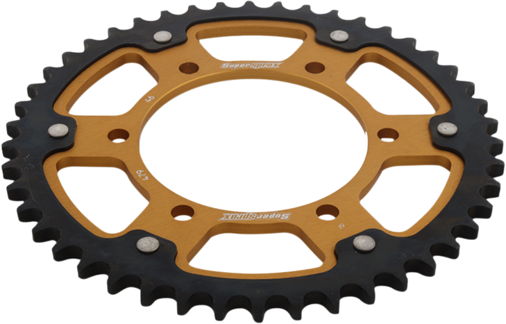 Supersprox Stealth Rear Sprocket - 46 Tooth - Gold - Kawasaki Rst-479-46-Gld