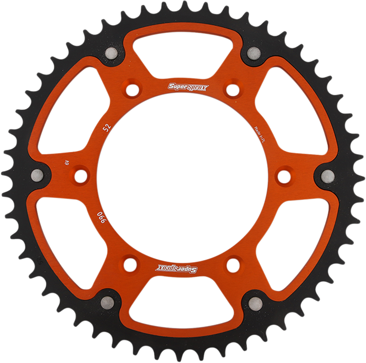Supersprox Stealth Rear Sprocket - 52 Tooth - Orange - Husaberg/Husqvarna/Ktm Rst-990-52-Org