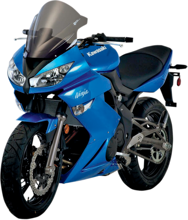 Zero Gravity Double Bubble Windscreen - Smoke - 650R 16-204-02