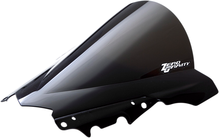 Zero Gravity Double Bubble Windscreen - Dark Smoke - Yzf-R3 16-553-19