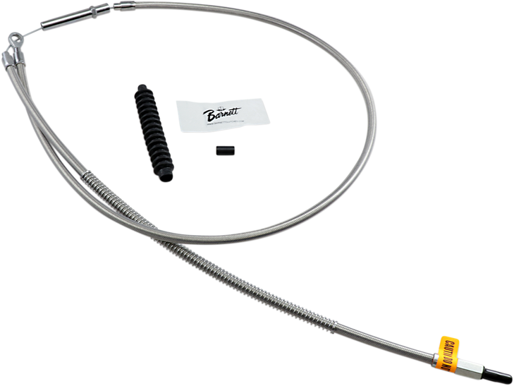 Barnett High-Efficiency Stainless Steel Clutch Cable For Harley-Davidson - Standard 102-30-10046
