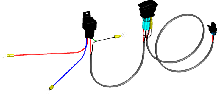 Kfi Products Wire Harness - Hydraulic Actuator 105940