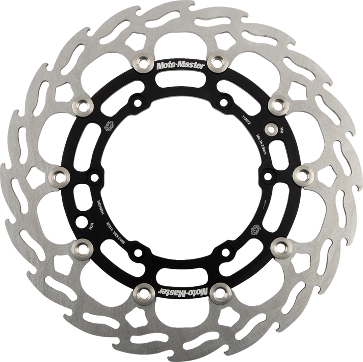 Moto-Master Brake Rotor - Front - Flame Rally/Dakar 112072-Pu
