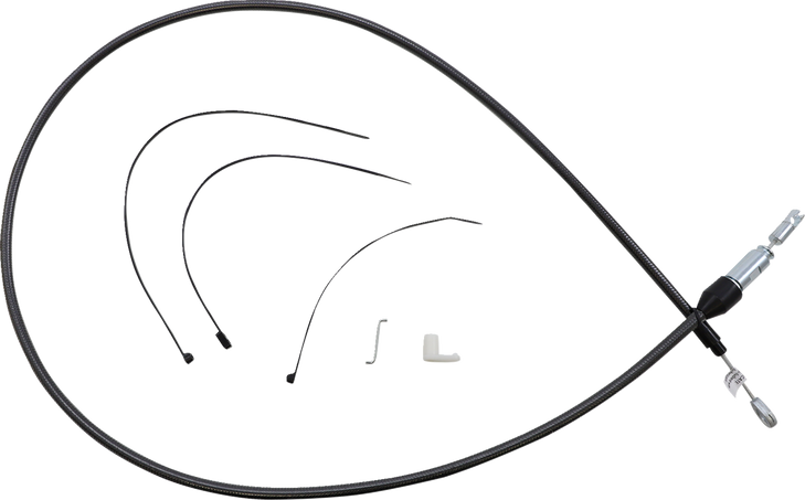 Magnum Shielding Black Pearl Quick Connect Upper Clutch Cable 423422He