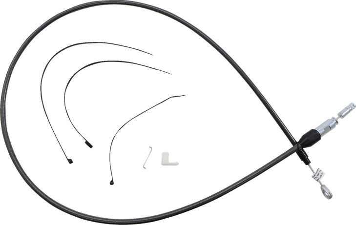Magnum Shielding Black Pearl Quick Connect Upper Clutch Cable 423418He