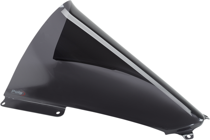 Puig Hi-Tech Parts Race Windscreen - 7-1/2" - Dark Smoke - Panigale 3759F